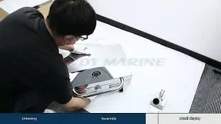 Andy Marine 304 Stainless Steel Marine Boat BBQ Gas Grill