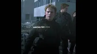 two birds on a wire - finnick and katniss hunger games edit #shorts #ae #sad #hungergames #thg