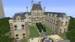 How to HIDE against the HUNTER in the BIG HOUSE in Minecraft!#crafting and building