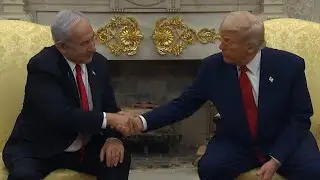 FULL VIDEO: President Trump meets with Israeli PM Benjamin Netanyahu