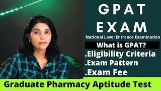 gpat exam kya hai?| GPAT- Eligibility,Exam,Fees all information