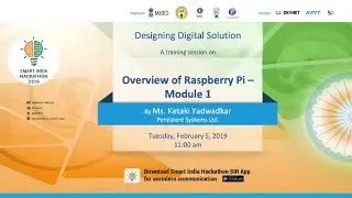 Training Session on Designing Digital Solution: Overview of Raspberry Pi Module 1