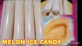 How to make Creamy MELON ICE CANDY