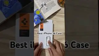 Best iPhone 16 Case🔥| Spigen Ultra Hybrid Back Cover | Matte Black #iphone16 #shorts #trending