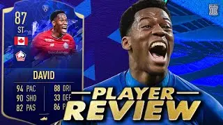 87 TOTY HONOURABLE DAVID PLAYER REVIEW HONOURABLE MENTIONS DAVID  FIFA 22 ULTIMATE TEAM