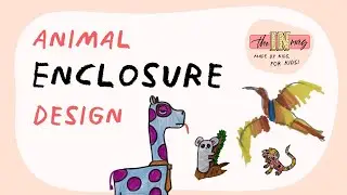🐯 Design an enclosure for your favourite animal 🦒🦍 (research & measurement)