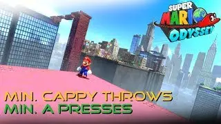 Secret Path to New Donk City! - 0x A Presses / 6x Cappy throws | Super Mario Odyssey