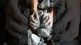 ASMR SANDMENT CRUSH #asmr#cement#dry#dusty#dustyasmr#purecement#cement#crush#sandmentcrushing#reels