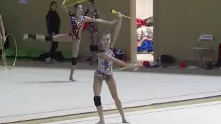 Dina Averina - Control Training Gymnastics Center Novogorsk 17.03.19