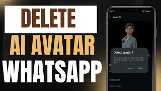 How to delete ai avatar in your WhatsApp account