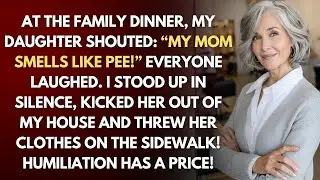 During Dinner, My Daughter Said &ldquo;My Mom Smells Like Pee!&rdquo;&mdash;I Stood Up And Kicked Her Out Of The House