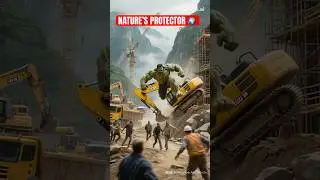 🌿 Hulk vs Machines | Nature&rsquo;s Protector | 🌳 Hulk Saves the Jungle💪 #ai #aicontent #trendingnow