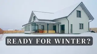 #5 How I prepare the Garden for Winter | Mulching, Composting, and Snowfall