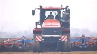 Case IH Quadtrac 620 & (Lemken) Horsch - uprawa 2018