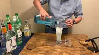 Electric Blue Long Island Iced Tea