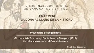 El convent de Sant Josep i Santa Anna de Tarragona (1712) i la cultura femenina en el Carmel descalç