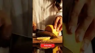 Cinematic Lemon Cutting