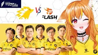WATCH PARTY ONIC VS TEAM FLASH [GAMES OF THE FUTURE] #onickokoro #mobilelegends #vtuberindonesia