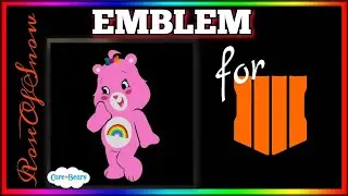 PINK CAREBEAR EMBLEM - call of duty Bo4