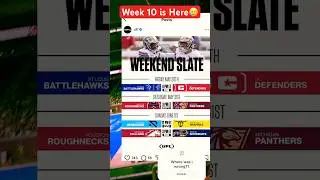 UFL Week 10 Picks Are In🚨🚨 #fy #nfl #sports #news #usfl #ufl #nyc #fyp @theUFL #fypage #tx #bham