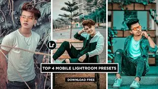 Top 4 mobile Lightroom presets download Free | Lr tutorial video 2020