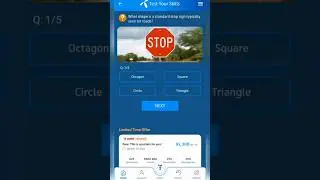 What shape is a standard stop sign typically seen on roads? #shorts #shortvideo