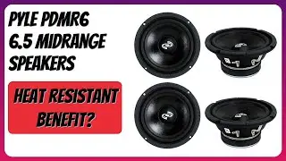 REVIEW (2026): Pyle PDMR6 6.5 Midrange Speakers. Features