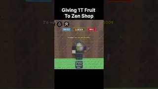 Giving 1T Fruit To Zen Shop 🌻 #growagarden #roblox