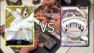【One Piece TCG】Games with Friends! Enel VS BP Luffy