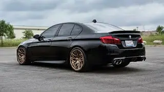 Восстановление разваленного BMW 550i от Copart.