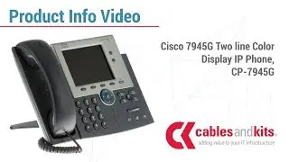 Product Info: Cisco 7945G Two line Color Display IP Phone, CP-7945G