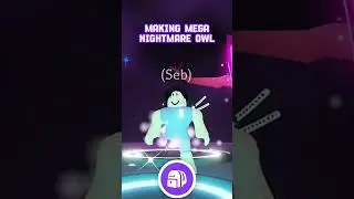 𝗔 𝗠𝗘𝗚𝗔 𝗡𝗶𝗴𝗵𝘁𝗺𝗮𝗿𝗲 𝗼𝘄𝗹 !!  💜 So cool! #roblox #robloxedit #edit #adoptme