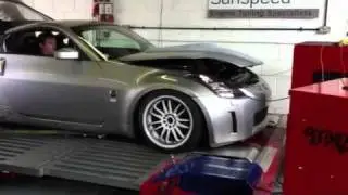 Stillen stage 4 supercharged 350Z first dyno run