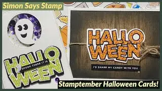 Simon Says Stamp STAMPTEMBER Halloween Cards!