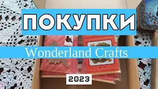 ВЫШИВКА ПОКУПКИ 2023 | Новогодние игрушки Wonderland Crafts | Вышивка по дереву