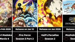 All Upcoming Anime Sequels in 2026