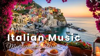 🌞 Chill Mediterranean Guitar & Italian Music 🎶 Lake Como Scenery & Romantic Calm