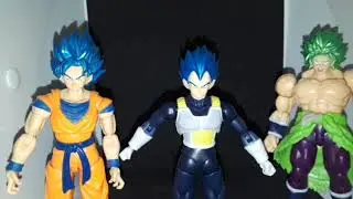 Bandai Dragonball Super Evolve Vegeta 5'Inch Action Figure Review
