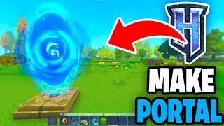 Как попасть в разные измерения в Hytale! (Создайте портал)