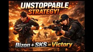 FREE FIRE: Bizon Rush + SKS Sniping = UNSTOPPABLE Victory Strategy! 🏆
