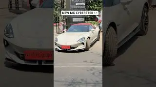 NEW MG CYBERSTER ELECTRIC SPORTSCAR⚡️IN MUMBAI #SHORTS#INDIA#CAR#sportscar
