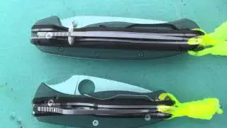 Ontario Rat-1 si Spyderco Persistence - slideshow