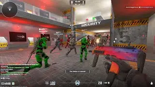 CS2 Zombie Escape ze_umbrellazombiezmtr_v1 On GFL