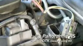 Installation of chip tuning powerbox in BMW