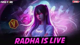 cs rank  gam,e   💀 radha is live👻#fflive #freefiremax #radhagaming #ffgirllive