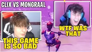 CLIX Reacts To RONALDO *IN TEARS* While Spectating Him In DreamHack Tournament! (CLIX Vs MONGRAAL)