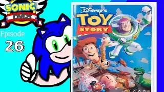 VHS archive opening of toy story (sonic’s DVDs)