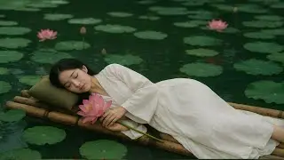 Relaxing music for stress relief🌿| Chinese Music🎵| Guzheng, Bamboo Flute 🎵✨| Beautiful girl