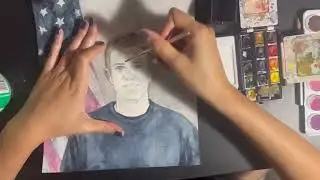 RIP Graham Hoffman - Art by Yvonne Wan