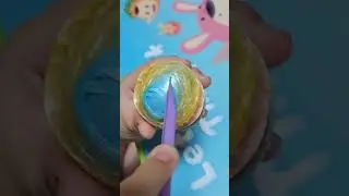 what happens if you cut a ball of colored tape/컬러 테이프볼 만들기/koreavlog2023